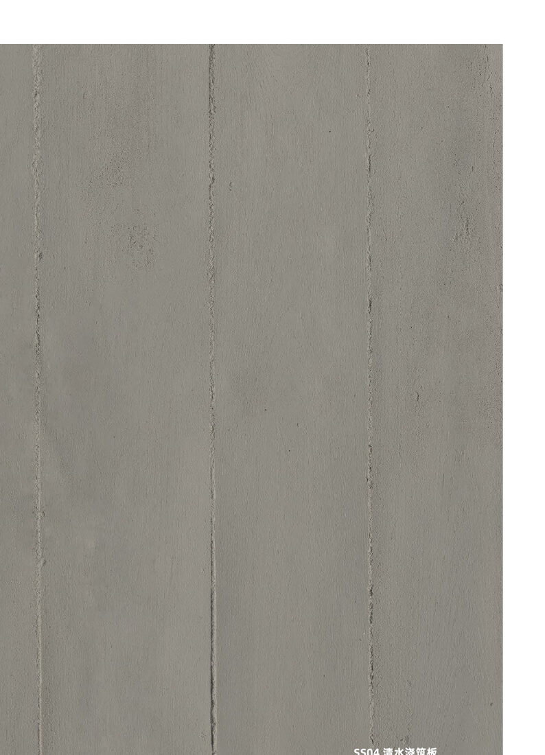 Cement cast panel texture